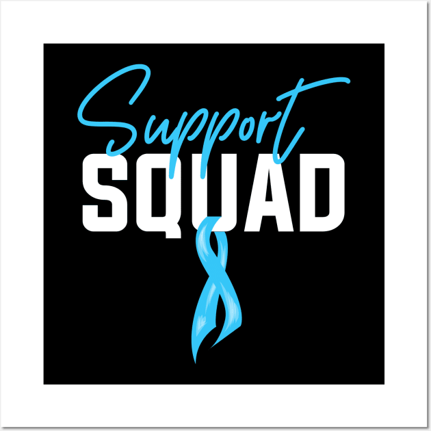 Prostate Cancer Support Wall Art by TheBestHumorApparel